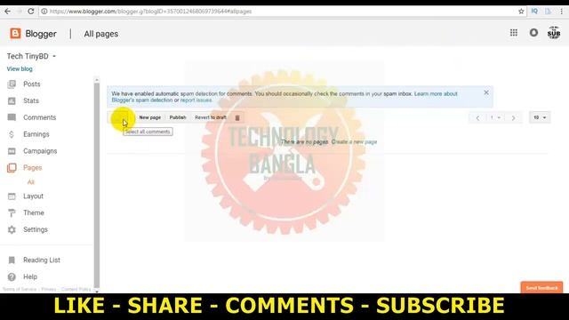 How to make a free blog/website by google blogger.