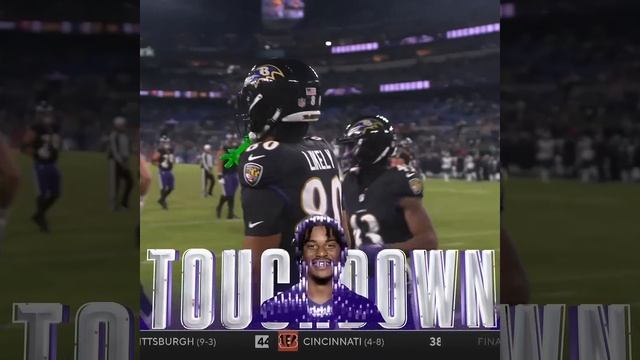 Isaiah Likely catches for a 11-yard Touchdown vs. Philadelphia Eagles