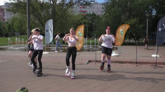 Активный спорт |Конкур кенгуру Танец  | День волонтеров | Москва Россия | 25.06.24