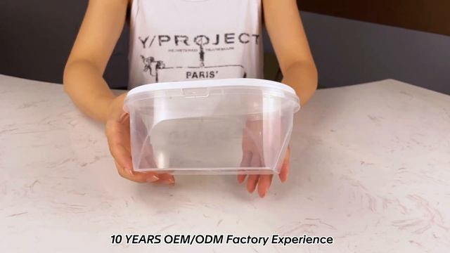 Clear PET jar IML printing PP plastic cups made in china