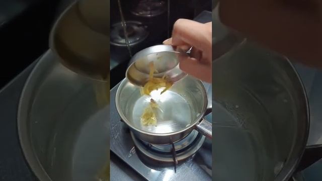 Ginger Honey tea for sore throat cough cold # winter special # short video