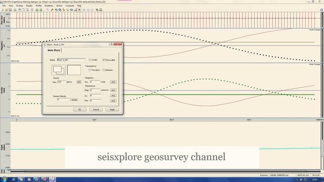 Oasis montaj - Geomodelling using GM-SYS-2D, 3D (Геомоделирование с использованием GM-SYS-2D, 3D)