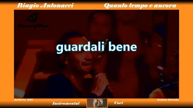 Quanto Tempo E Ancora - Biagio Antonacci (Instrumental con Cori) - KoDaNa Karaoke