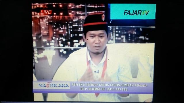 Ketua GMNI Cabang Makassar Periode 2011-2015.sdr. Sofyanto Torau (Bung Sofyan)@Fajar TV + GMNI +KNP