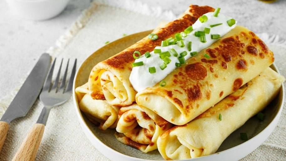 Блинчики с Мясом