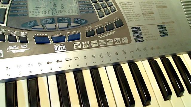 Bontempi PM 774 (DEMO Songs) HiQ Sound