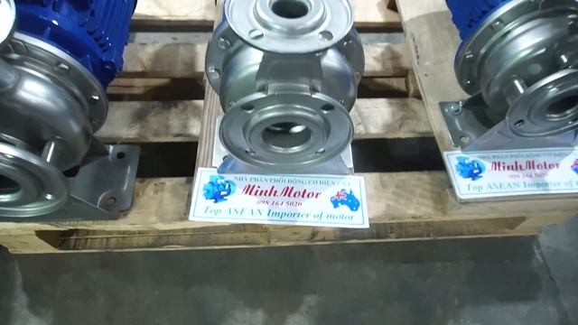 Bơm chìm nước thải đầu inox  304, Minhmotor, 0968140191