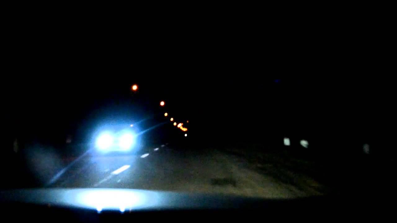 Subaru Legasy night drive