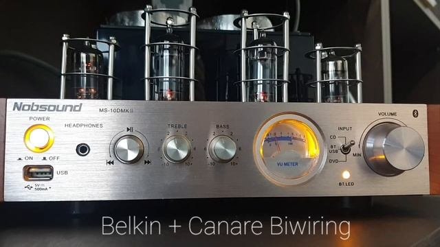 JBL Studio 530 / Nobsound Ms 10d Mk2 / Belkin + Canare Biwiring
