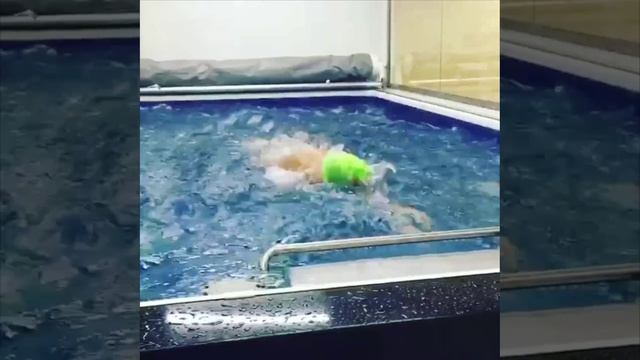 12) Наталья Бадмаева, плавание