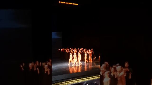 Carmina Burana at Odessa opera. Final. O Fortuna!