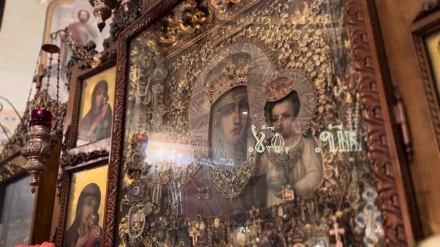Молитва перед иконой Божьей Матери"Призри на смирение".Киевски Введенский мужской монастырь.30.11.24