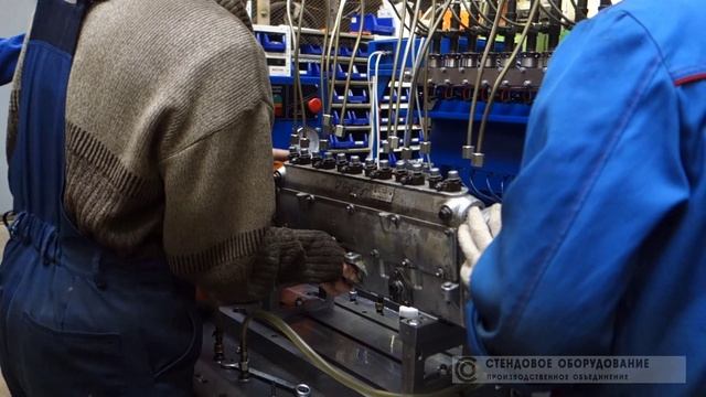 Стенд проверки ТНВД дизелей.