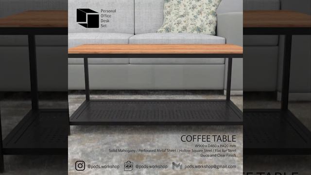 Coffee Table W900xD460xH420 ( Pre-Order / For Sale )