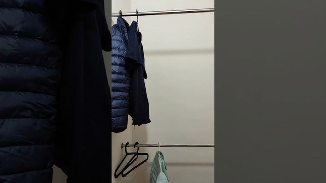 Гардеробная в 1 комнатной квартире ЖК Остафьево