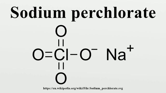 Sodium perchlorate