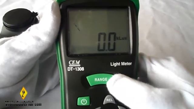 Luxómetro digital portátil DT-1308