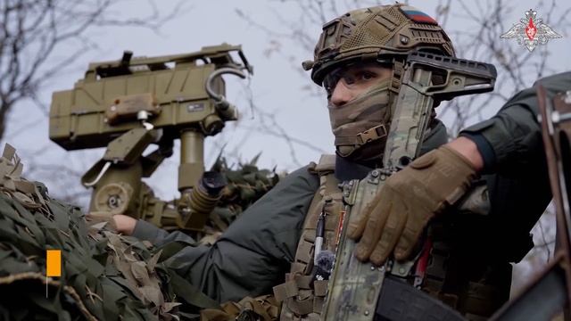 Боевая работа расчета ПТРК «Корнет» ВДВ ВС России