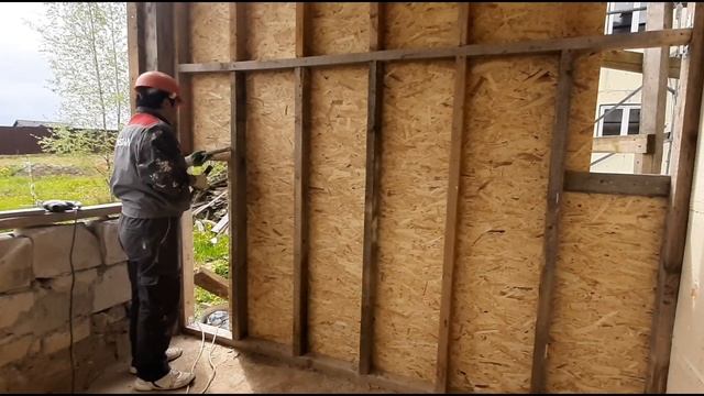 Своими руками делаем дополнительное помещение ( 2-я часть)