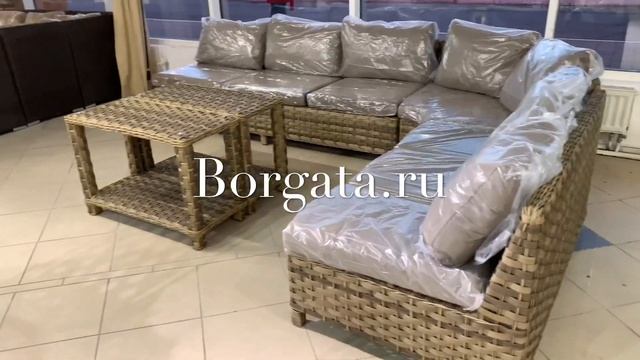 Обзор углового дивана ARIA nature