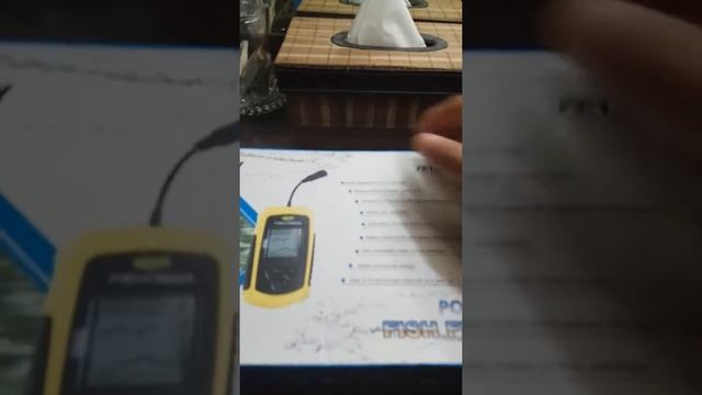 unboxing fish finder/pencari ikan merek lucky