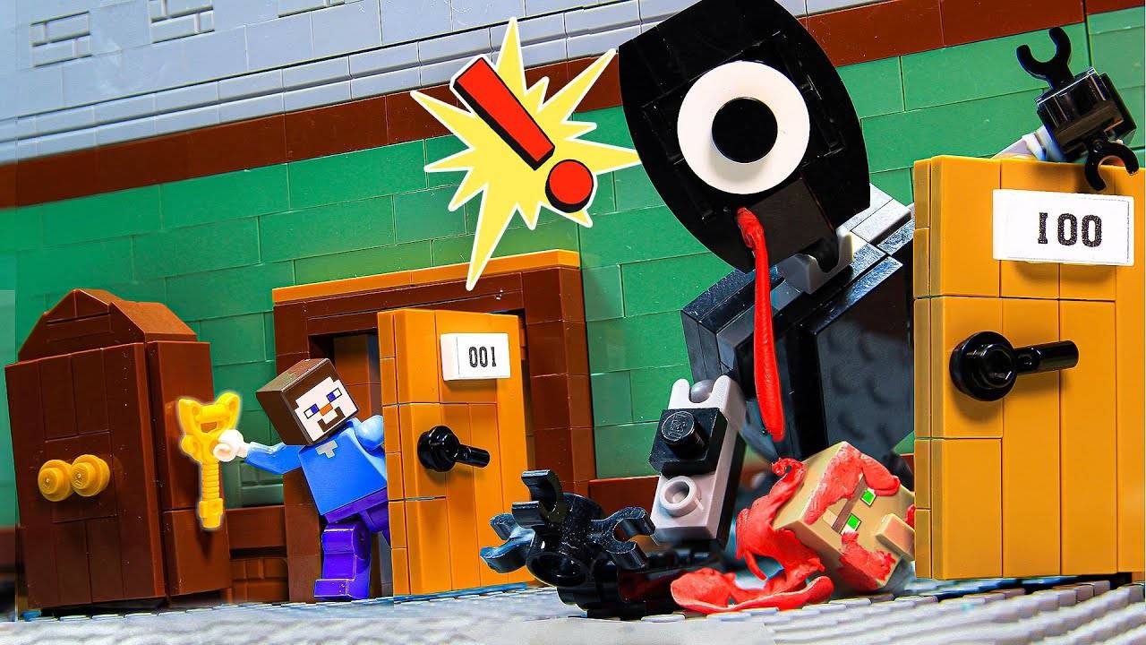сбеги из 100 дверей доорс LEGO