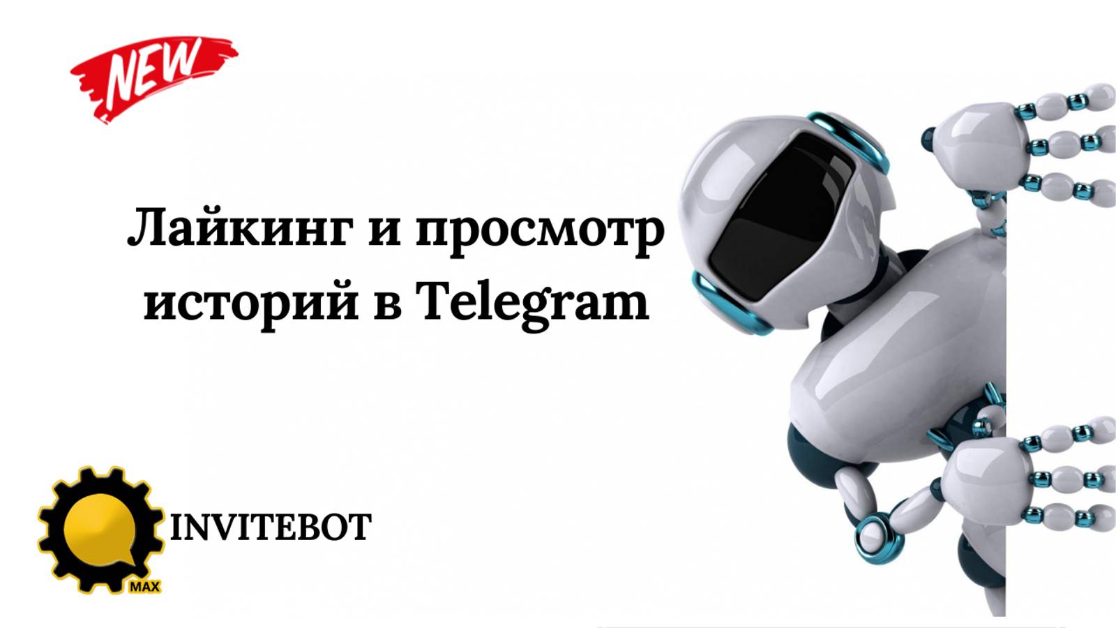 Лайкинг и просмотр историй в Telegram