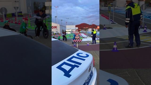 Детский парк ПДД в Сириусе