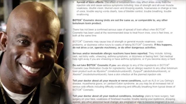 BOTOX for Men, with Deion Sanders