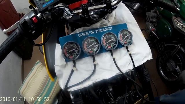 Synchronizacja gaźników FZS 600