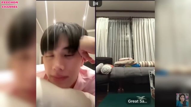 [SUB] เกรทอินไลฟ์ PK รอบดึก ปากบอกว่าเป็นแค่คู่จิ้นแต่พอแฟนคลับเชียร์ให้เป็นคู่จริงทำไมเขินทั้งคู่