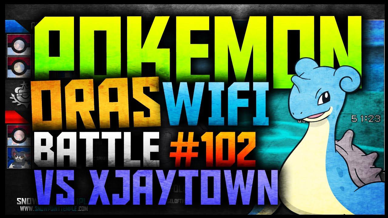Pokemon ORAS Wifi Battle #102 vs  XJaytown