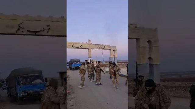 🇹🇷⚔️🇺🇸 Турецкие джихадисты захватили оплот проамериканских сил SDF в Сирии - город Тель-Рифат на