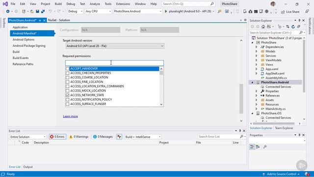 Working with Native Features in Xamarin.Forms Applications Part1