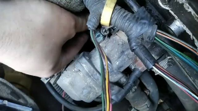 плохо заводится автомобиль на горячую замену датчика температуры
