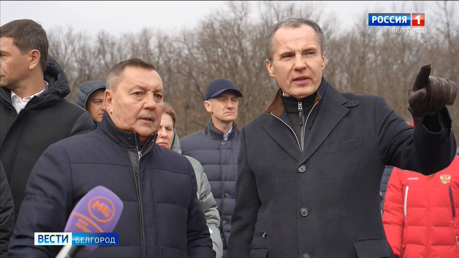 Вячеслав Гладков оценил ход работ по модернизации велолыжероллерной трассы "Олимпия"