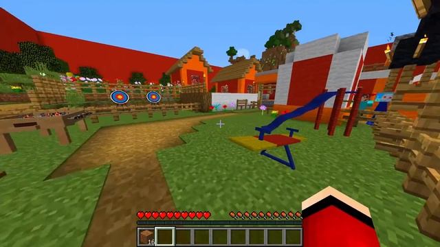 НАШЁЛ СЕКРЕТНУЮ ДЕРЕВНЮ ФАЙЕРА В МАЙНКРАФТ ФИКСИКИ MINECRAFT
