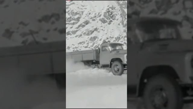 Советские автомобили, испытание холодом, Якутия.