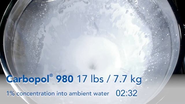 Fristam Powder Induction Series: Carbopol into Water
