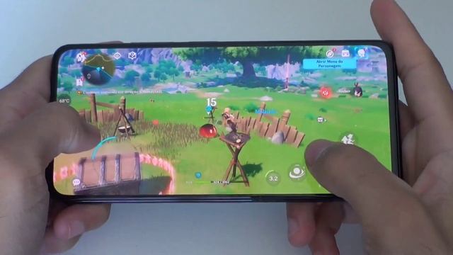 🔥 POCO F3 ATINGIU 74°C NO GENSHIN IMPACT | ULTRA 60FPS | Snapdragon 870 | Test Game