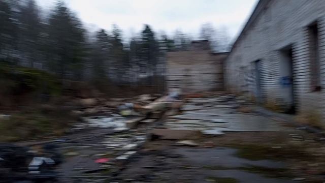 Заброшенный завод. Выборг. координаты в описании.
