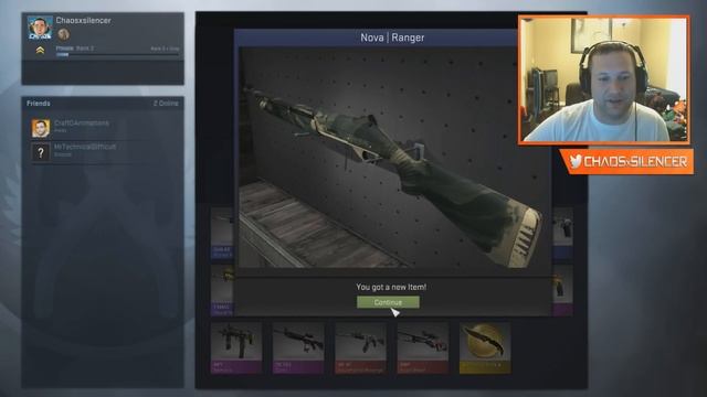 HUNTING REDS & KNIVES! - Falchion & Operation Vanguard Case Openings - CS:GO (Case Opening #3)