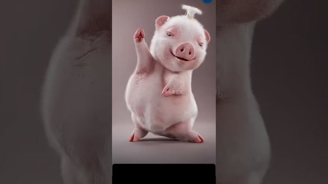 танцующая свинка