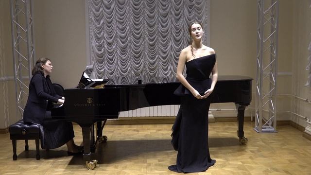 Дж. Пуччини Ария Магды из оперы "Ласточка", М. Мусоргский "Ночь" - исп. Елизавета Сухова