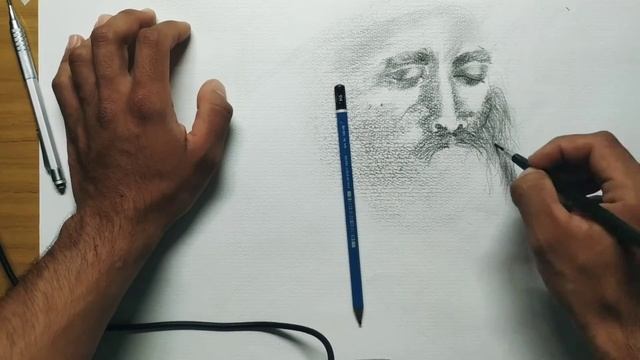 Dibujar a Sadhguru