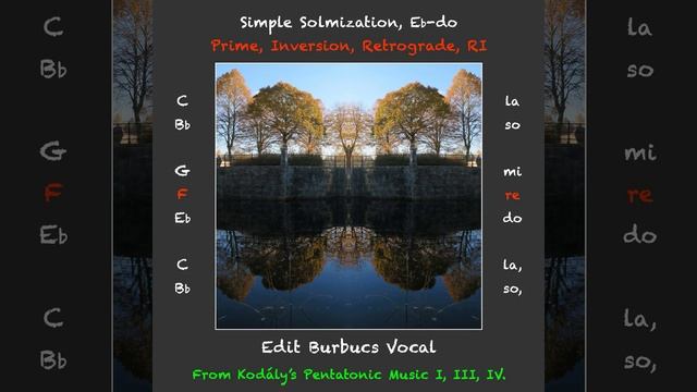Song IV-41 Eb-do Inversion Chuvash melody