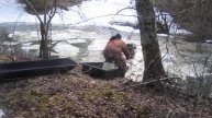 Преодоление водного препятствия,выезд на берег.