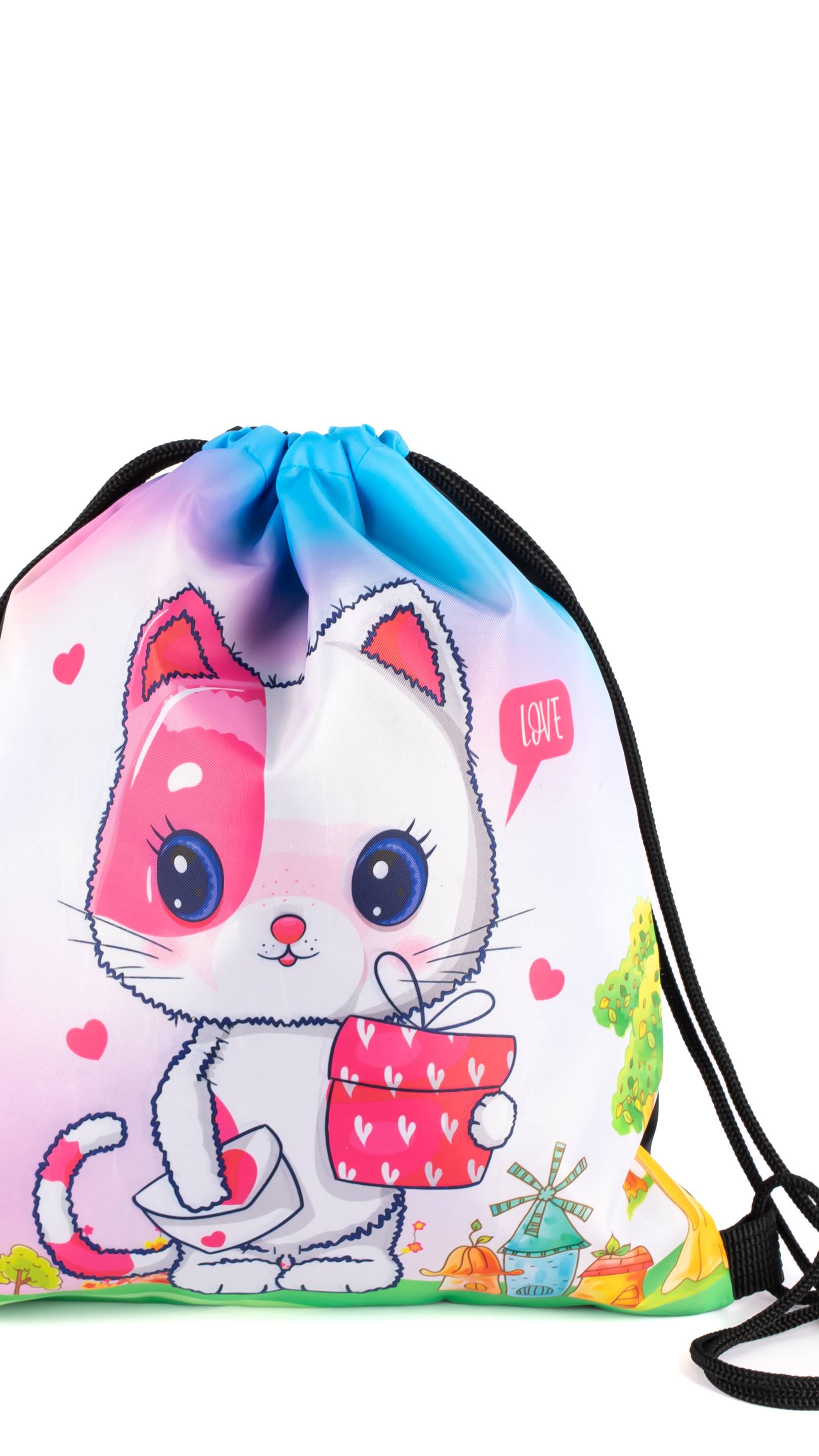 Маленький мешок для обуви для малыша в детский сад