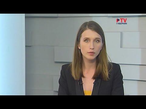 Первый день работы Анастасии Барановской диктором на ТВ «Губерния» города Воронеж 29.05.2018