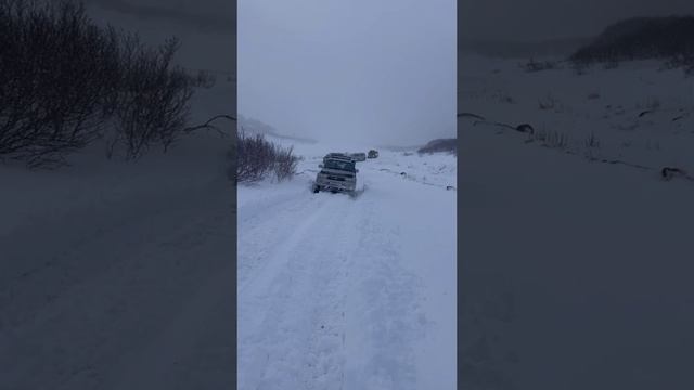 Камчатка зимой.